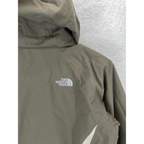 The North Face HyVent Waterproof Windbreaker Women’s Size XS Brown Hooded - Picture 8 of 10